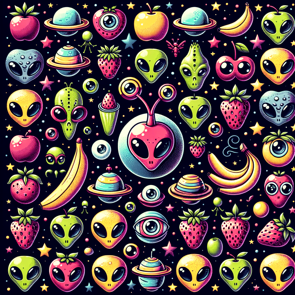 Alien Fruits Match 